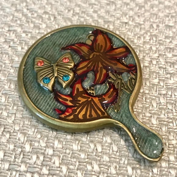 Jay Strongwater Accessories - Jay Strongwater Vintage Mirror
